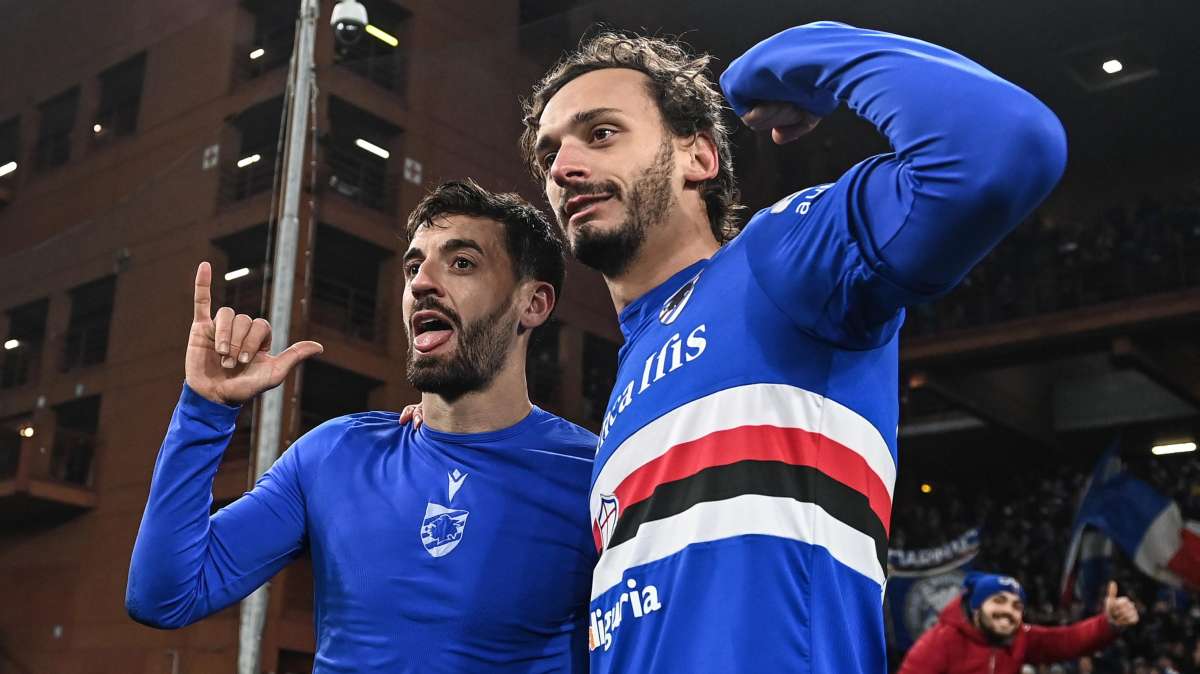 SAMPDORIA GONFIA LA RETE: Gabbiadini decisivo nonostante gli infortuni, Quagliarella chiude con una prodezza