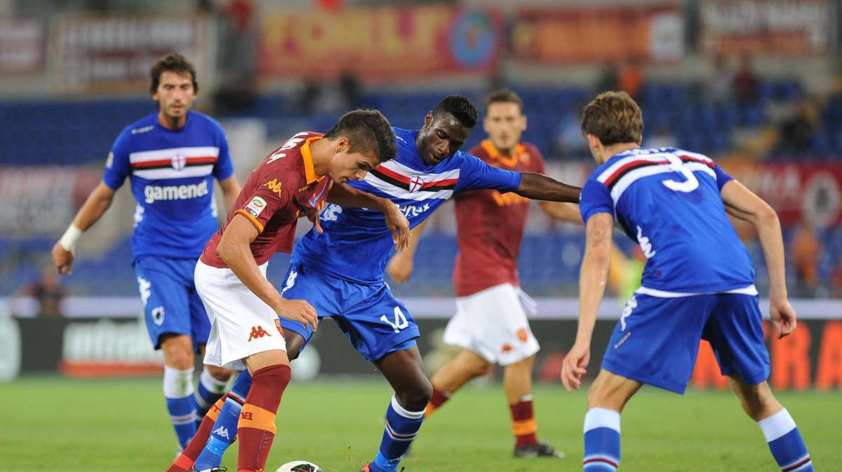 Photogallery Roma - Sampdoria: Obiang lottatore in mezzo al campo