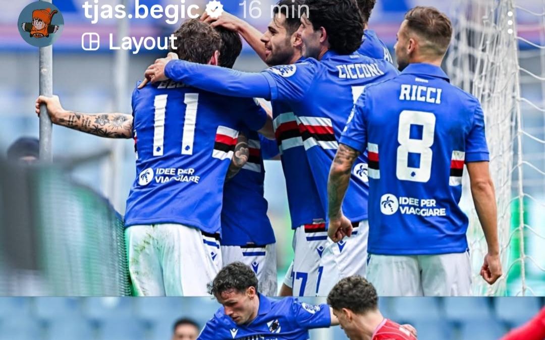 Sampdoria, Begic: "Grande vittoria"