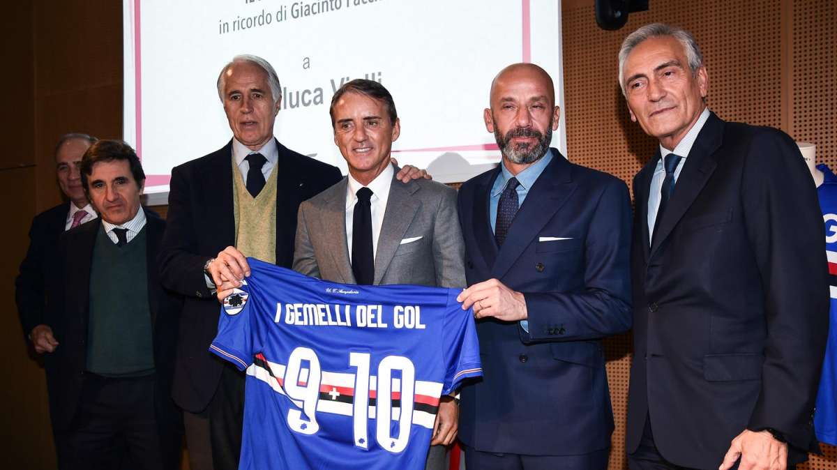 Anche Mancini in clima derby: "Che trio, e che bei ricordi"