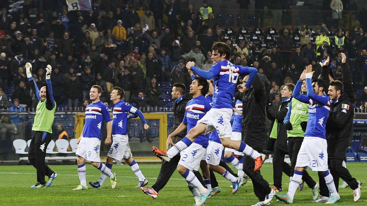 Condividi la tua gioia con Sampdorianews.net: ti aspettiamo su Facebook e Twitter!