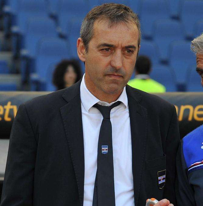 Giampaolo in conferenza: "I tre attaccanti sono fondamentali per il nostro gioco"