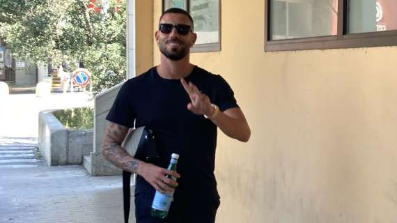 Sampdoria, Tutino alle visite mediche: "Sto bene, benissimo. Sono carico"