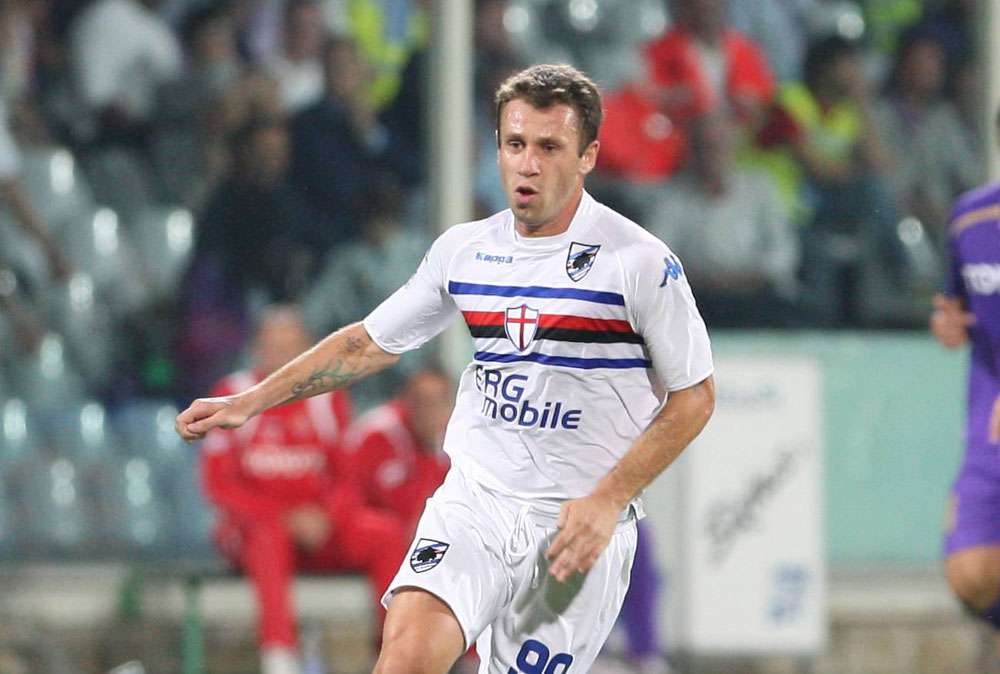 Cassano: "Voglio giocare alla Samp fino a quando smetterò con il calcio"