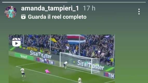 Sampdoria - Hellas, il commento di Amanda Tampieri: "Questione di passione"