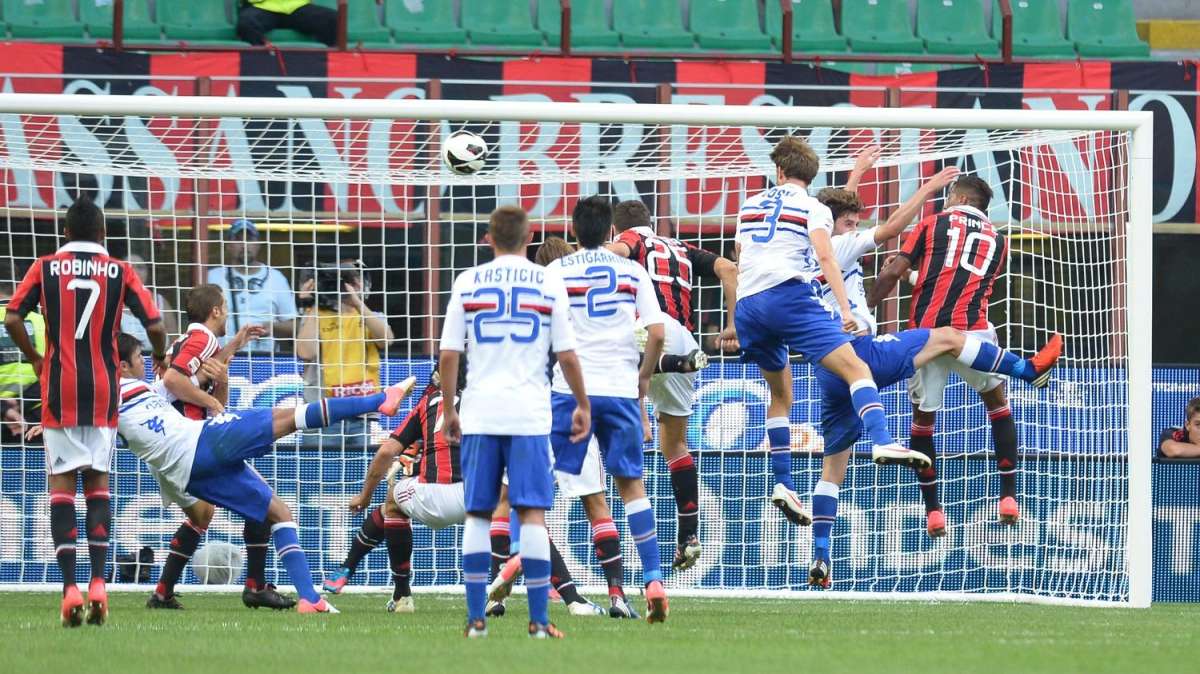 Photogallery Milan - Sampdoria: il goal di Costa