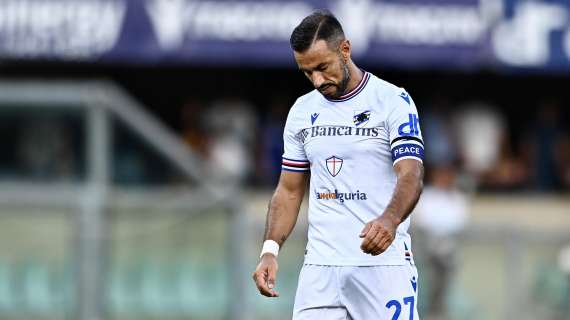 Sampdoria, infortunio al ginocchio per Quagliarella