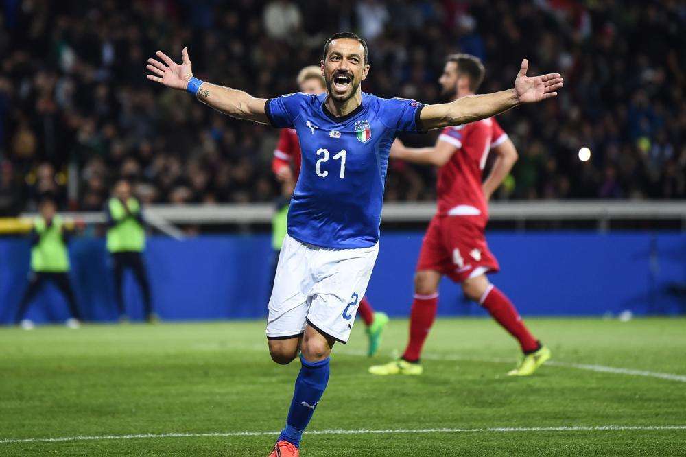 Quagliarella: "Serata stupenda. Ringrazio la Samp e Mancini per questa possibilità"