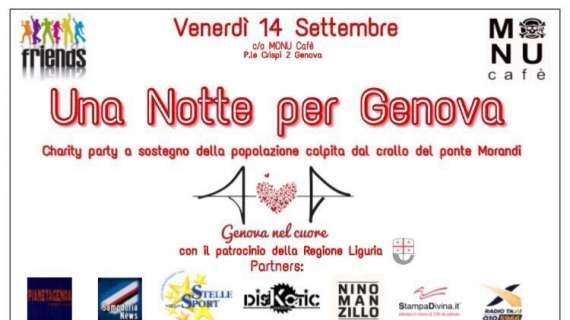 "Una notte per Genova" con Sampdorianews.net: raccolti 11.040 euro