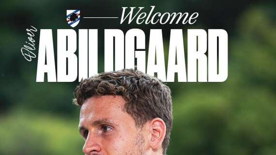 Sampdoria, Abilgaard: "Dobbiamo vincere la prossima partita"