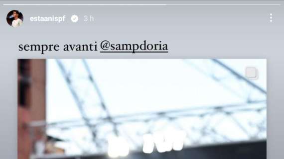 Sampdoria, il messaggio per Pedrola e la risposta dell'attaccante: "Sempre avanti"