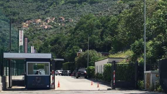 Sampdoria, mattutino sotto la pioggia. Domani rifinitura e conferenza