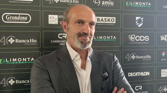 Sampdoria, Lanna: "Stiamo cercando di chiudere varie criticità"