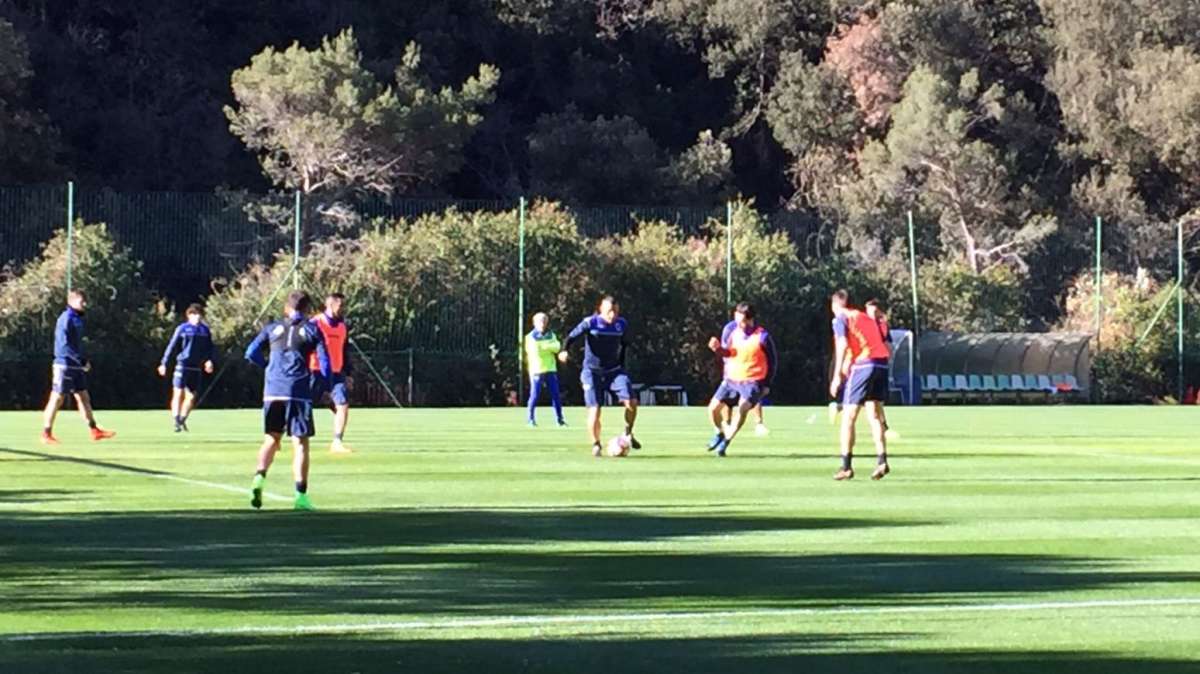 Sampdoria, giorno di doppio a Bogliasco. Test con gruppo per Damsgaard