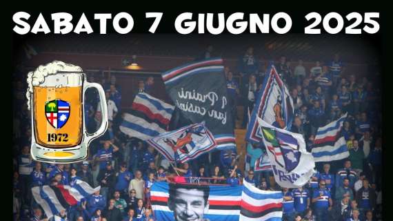 Sampdoria Club Pra' & Palmaro, sabato 7 giugno la festa del gruppo