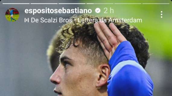 Sampdoria, passione cori per Esposito: "La vedo solamente alla TV"