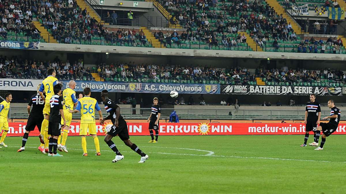 Photogallery Chievo - Sampdoria: la magia di Maresca