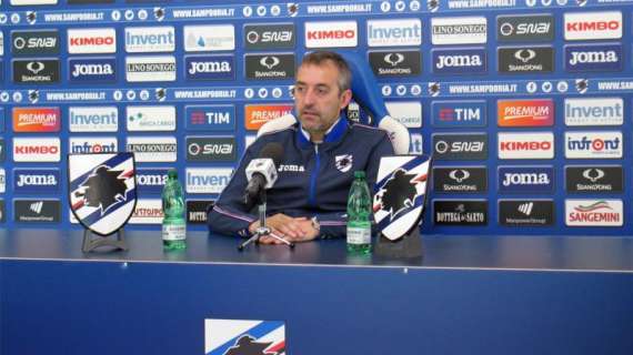 Giampaolo: "Chiudere con l'atteggiamento giusto, Napoli gioca il miglior calcio"