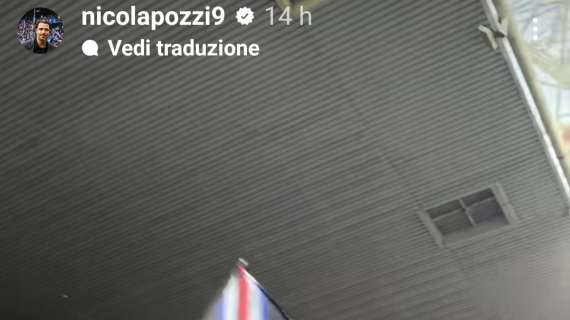 Sampdoria - Salernitana, Nicola Pozzi in Gradinata Sud