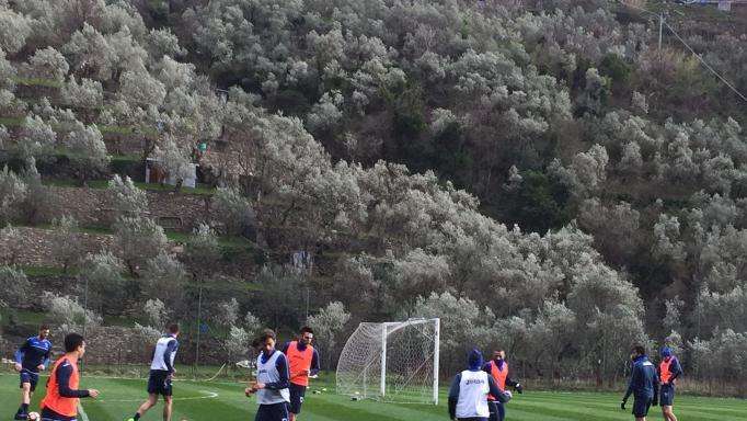 Parte la settimana del derby, lavoro a due velocità a Bogliasco
