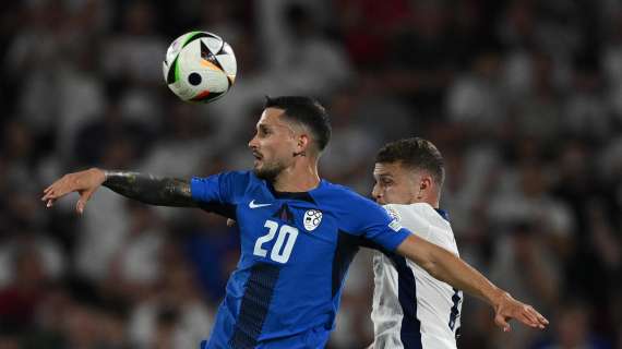 Sampdoria, Stojanovic ringrazia tifosi dopo eliminazione Slovenia: "Ci avete reso orgogliosi"