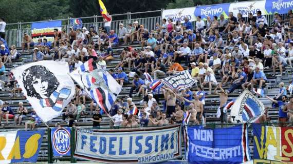 Primo tempo: Sampdoria-Sellero Novelle 6-1