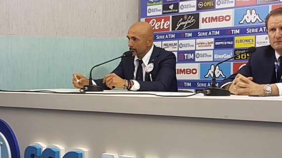 Spalletti in conferenza: "Ci sono sei squadre fortissime e poi Sampdoria e Torino"