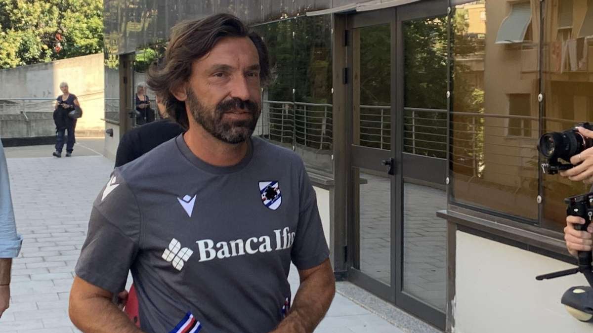 Sampdoria, Pirlo: "Risposte positive dalla squadra, dobbiamo dare il 100% per i tifosi"