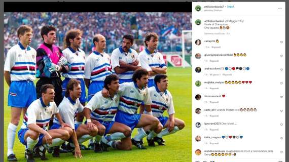 30 anni da Sampdoria a Wembley, Lombardo: "20 maggio 1992. Che squadra"