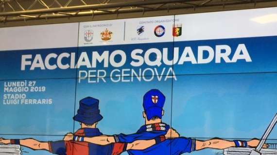 "Facciamo squadra per Genova": evento rinviato a data da destinarsi