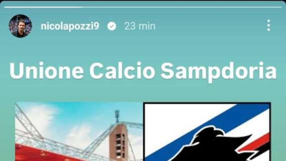 Sampdoria, il messaggio di Pozzi: "Ovunque tu sarai, ovunque noi saremo"