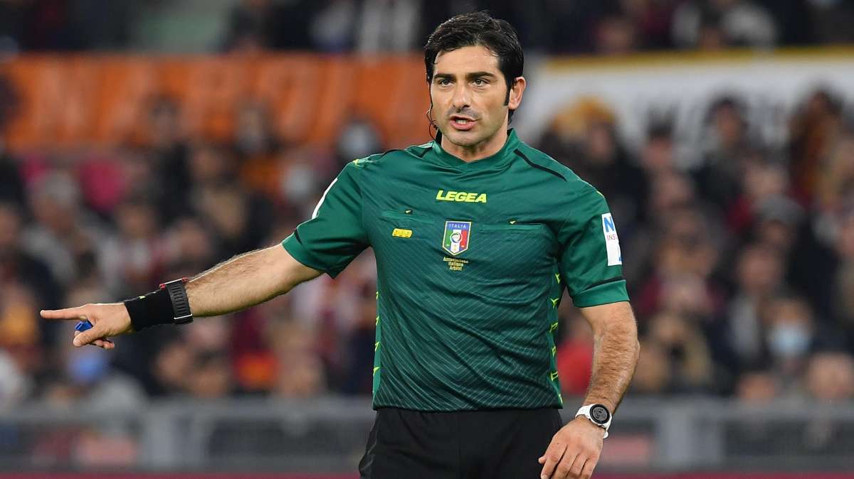 Sampdoria - Spezia sarà arbitrata da Maresca. Al VAR Doveri