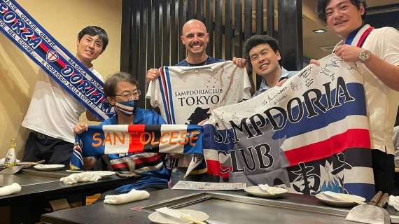 Sampdoria Club Sant'Olcese: "Da Tokyo con amore!"