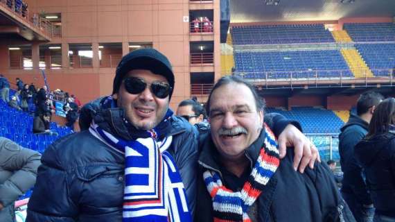 "Bevo e scatto per la Samp": da Cassino al "Ferraris" per seguire la Samp, insieme a Bosotin