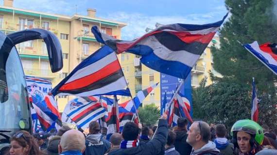 Gruppi della Sud: "Venerdì 4 ottobre AC Hotel. Forza Sampdoria, carica ragazzi!"