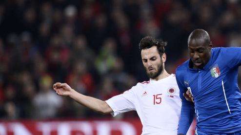 Italia-Albania, Okaka porta in vantaggio gli azzurri
