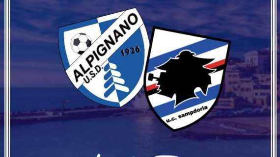 Academy Sampdoria, 29 novembre test Under 14 contro l'Alpignano