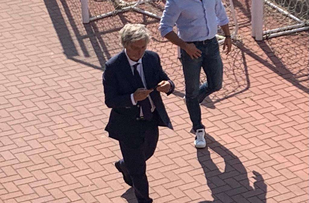 Sampdoria - Roma, Ferrero al Ferraris: insulti dalla Gradinata Sud