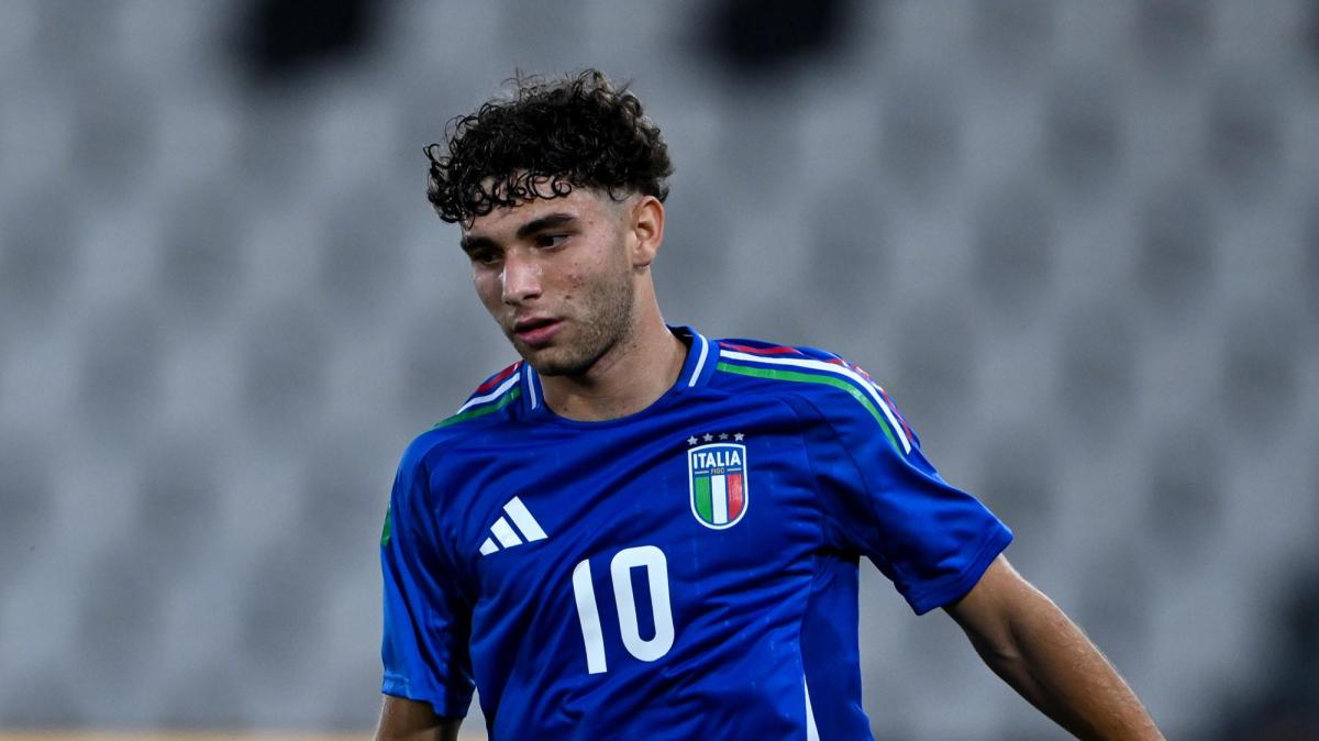 Sampdoria, lesione al retto femorale della coscia sinistra per Pafundi