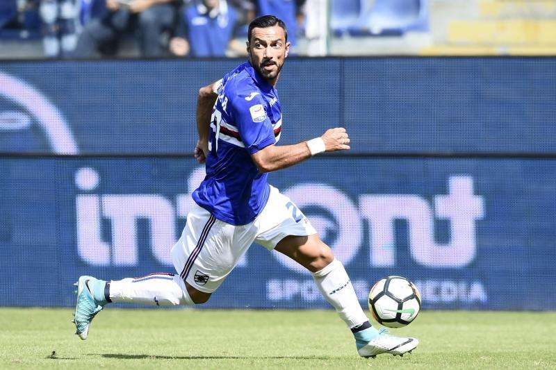 Quagliarella: "Felice di un altro traguardo raggiunto insieme a voi"