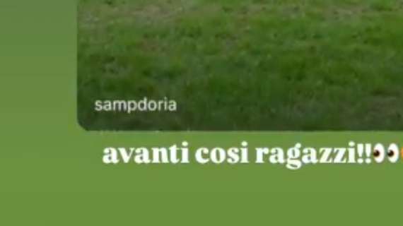 Sampdoria, Sekulov si complimenta con i compagni: "Avanti così ragazzi!!"