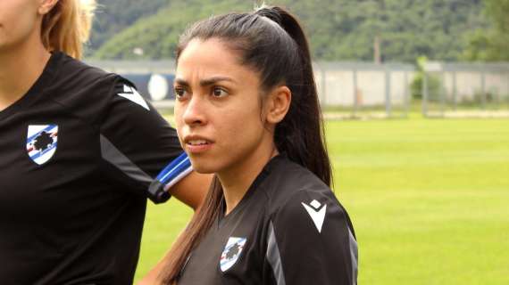 Sampdoria Women, Martinez colpita da Genova: "Mi spezzerà il cuore"