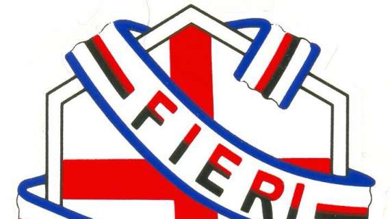 Sampdoria, striscione Fieri Fossato presente in Inter-Porto