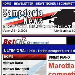 SampdoriaNews.net in diretta su Radio In 102 FM