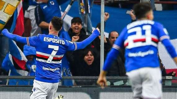 Sampdoria, Esposito esulta: "Gioia immensa, playoff raggiunti. E vogliamo di più!"