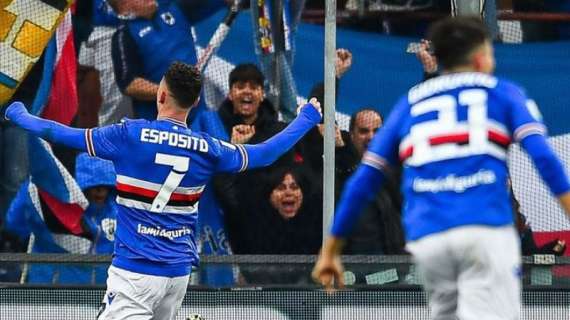 Social Sampdoria, Esposito in finale nella sfida per il gol più bello dell'anno