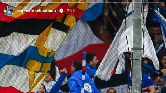 Sampdoria, Esposito: "Maglia blucerchiata è bellissima. Vestirla motivo d'orgoglio"