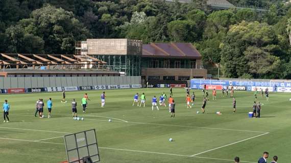 Sampdoria, Delle Monache rientrato dalla Nazionale. Domani mattutino