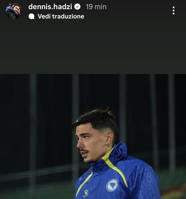 Sampdoria, Hadzikadunic carica la Bosnia: "Stasera è la nostra serata"