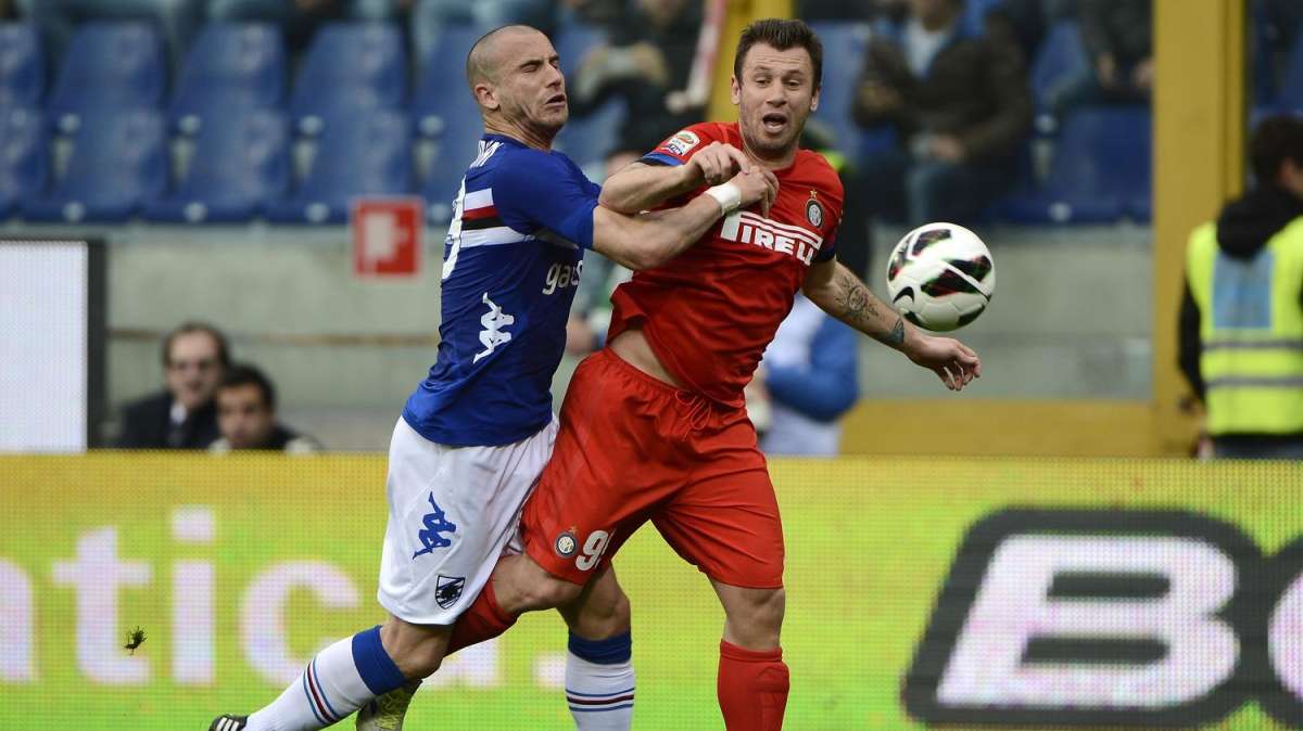 Photogallery Samp - Inter, la grinta di De Silvestri